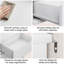 50-centimetre-wide six-drawer chest of drawers
