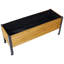 Lit surélevé rectangulaire en bois pour jardin