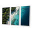 Vue aérienne de la plage relaxante IV - Art mural plage-1034600826-1034600825