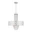 Lustre empire unique à 4 lumières avec accents de cristal Feltman