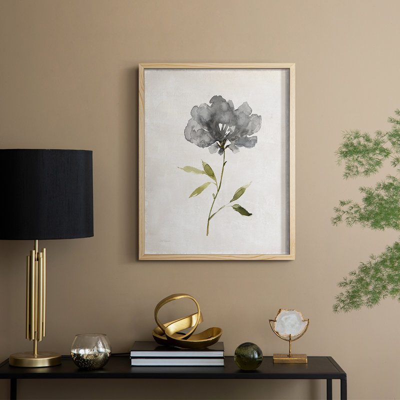 «Botanical Beauty I», reproduction encadrée - bois massif, H 15 po x l 12 po