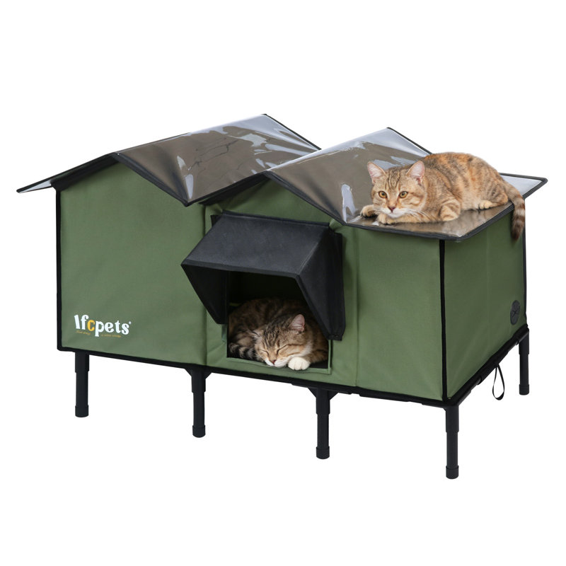 Abri pour chat extérieur imperméable pour chat