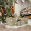 Ensemble de 3 boîtes-cadeaux décoratives de Noël avec lumières