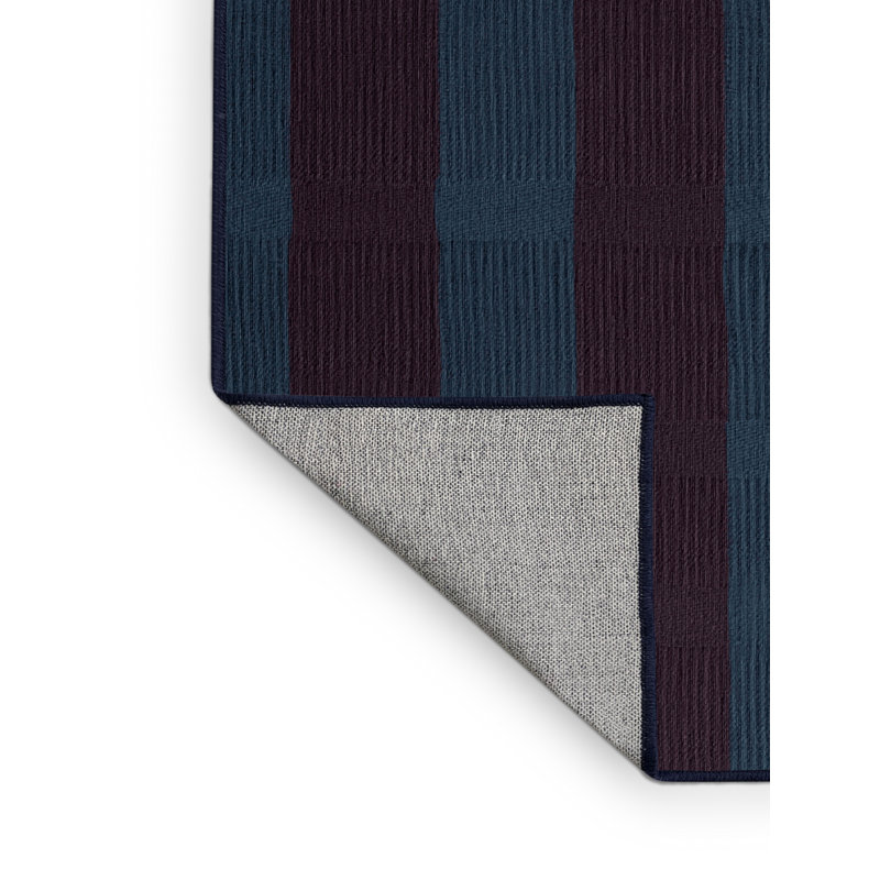Tapis mauve lavable à la machine