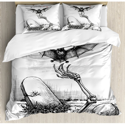 Halloween Polyester Duvet Cover