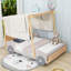 Lit plateforme tapissier Jenrette-985492910