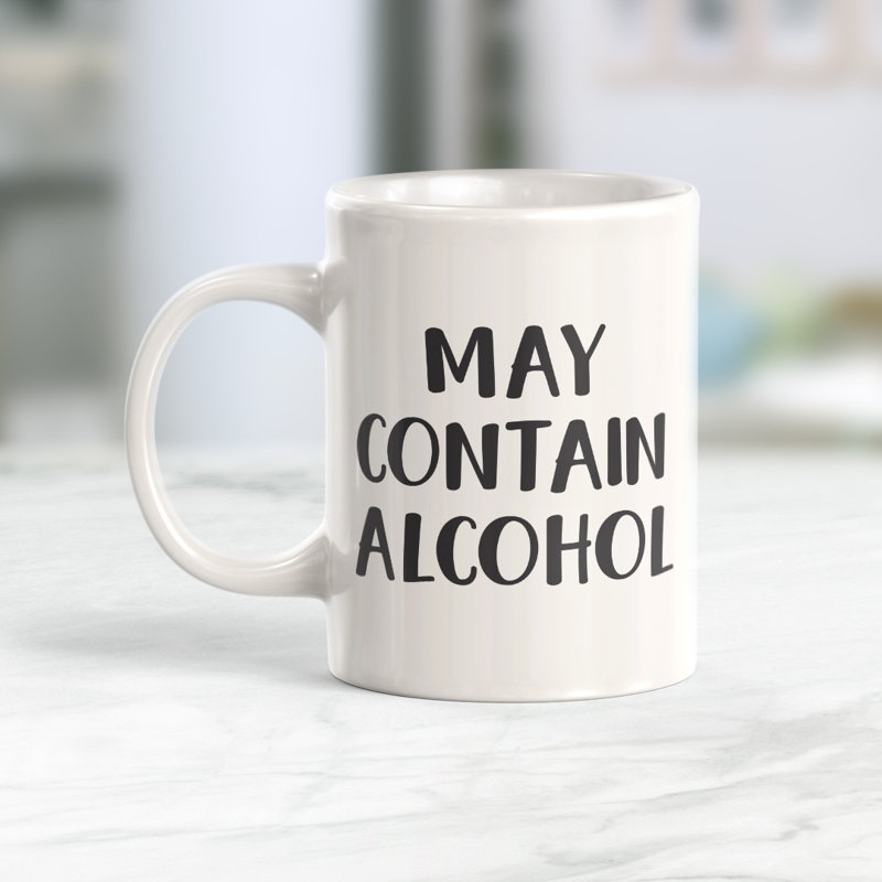 Tasse à café May contenant de l'alcool, 11 oz, Céramique