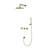Spotmall 10" Concealed Rain Shower System with Handheld Spray & Rough-in Valve-93558186