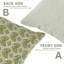 Housses d'oreiller à imprimé bloc Fab Fabine, mélange de lin floral, (titre)-106270217-106270220-106270222