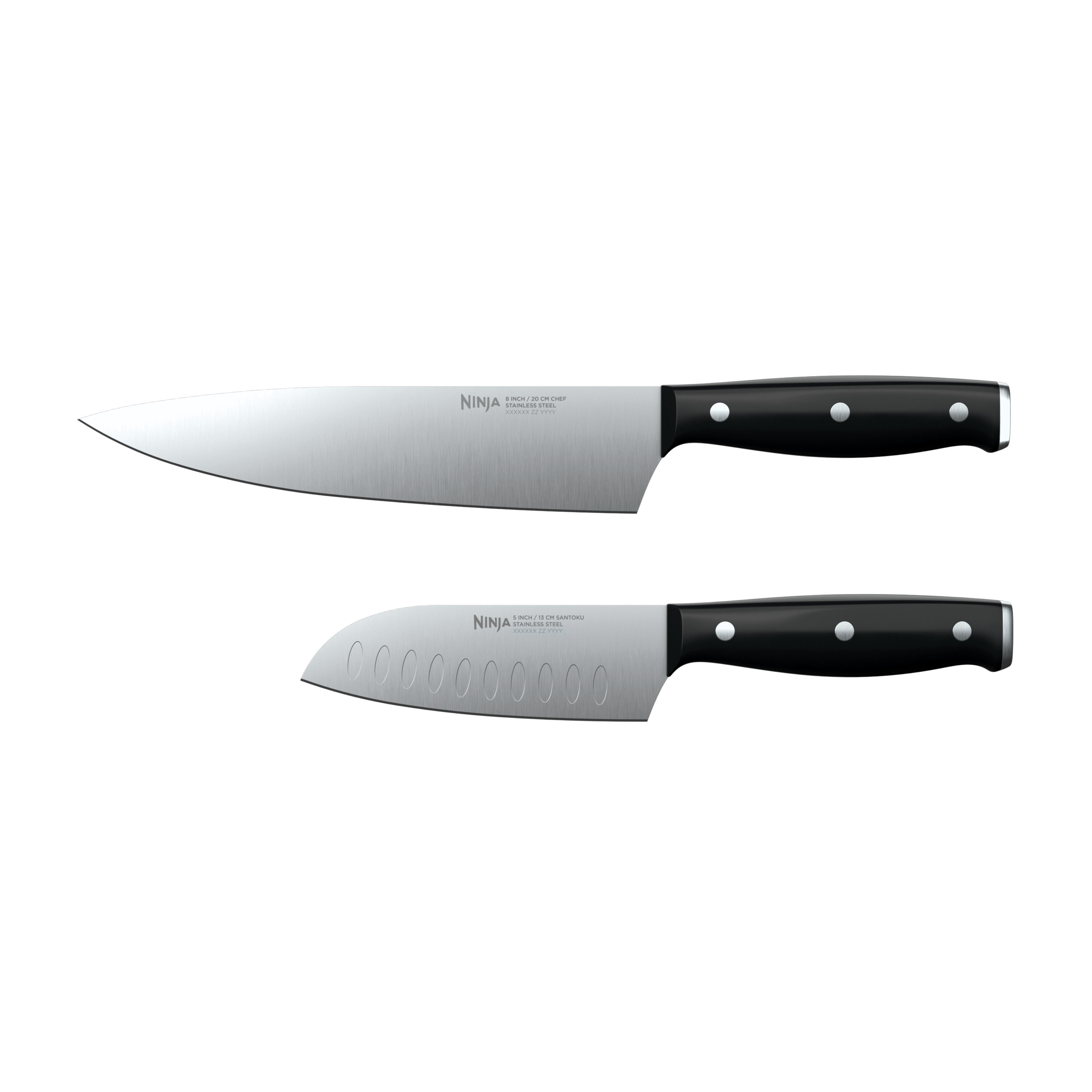 Ninja Foodi Never Dull Essential 3-Piece Set with Chef, Utility & Paring  Knives