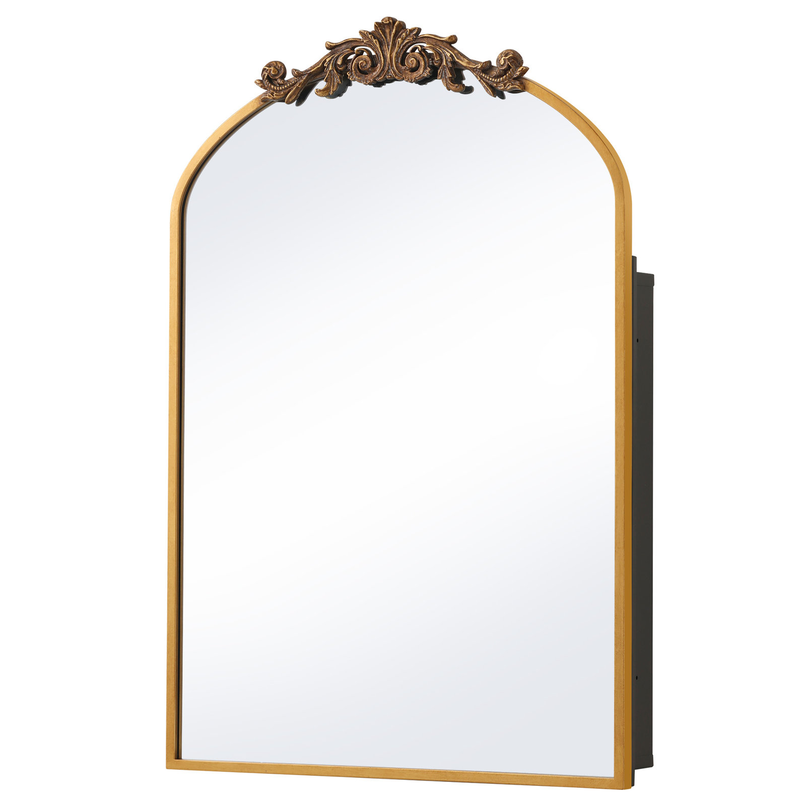 Voijin Recessed Medicine Cabinet, Antique Gold