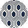 Deedie Hand Tufted Wool Geometric Rug