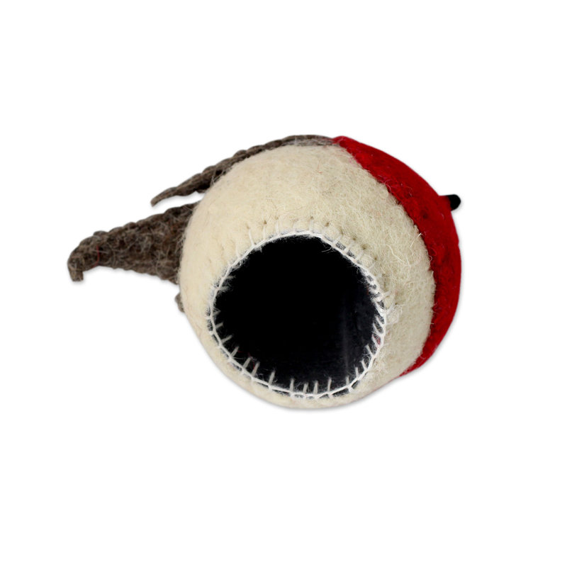 Oiseau à l’arbre de noël fabriqué à la main