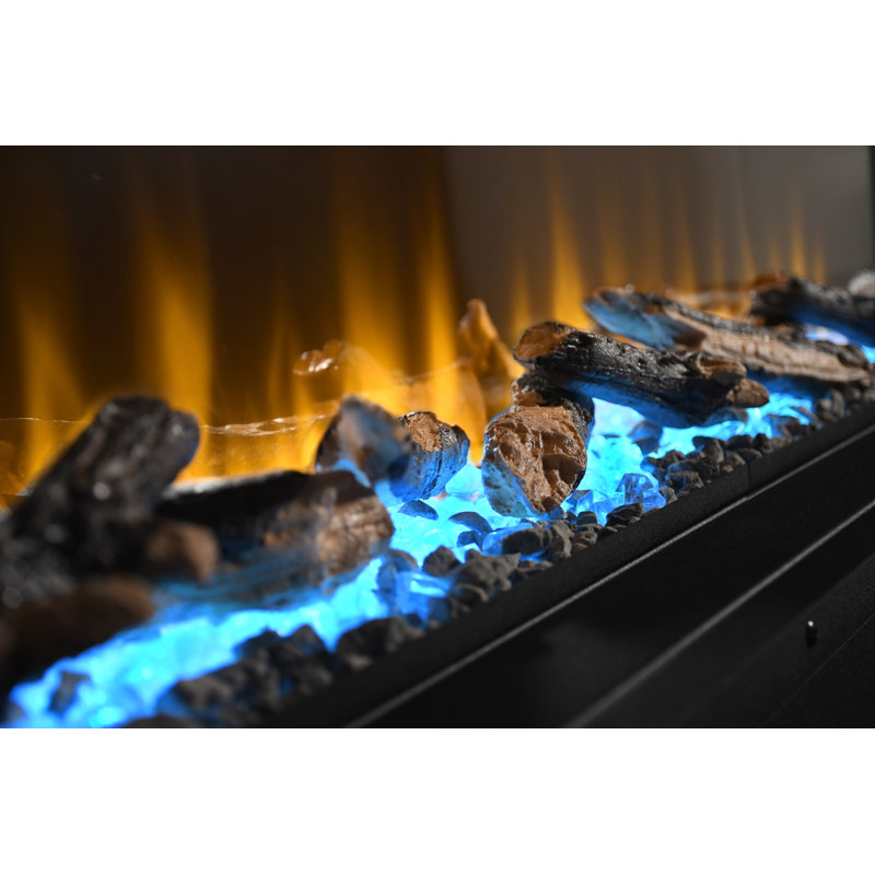 Invision 1000-3SL Media Wall Inset Electric Fire