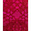 Tapis de couloir rose en laine noué à la main Bussard 2 pi 6 po x 6 pi 2 po