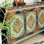 Console peinte et vieillie