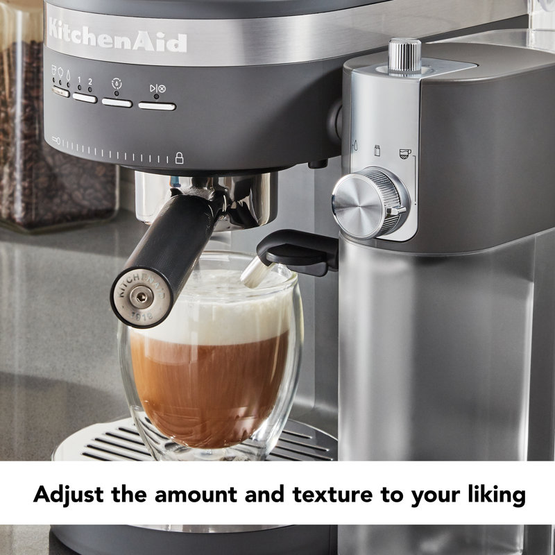 KitchenAid® Automatic Milk Frother Attachment, Dark Charcoal Gray