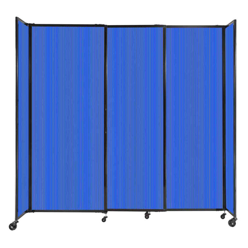 Cloison murale en polycarbonate 360, H 82 po x l 86 po x P 1 po, Opale