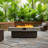 Vionna Modern Cement-Texture 55-Inch Rectangle Propane Fire Pit Table with 50,000 BTU Burner