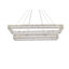 Luminaire suspendu double DEL chromé Maart-1601872518-1601872519
