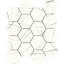 Carrelage de sol en mosaïque hexagonale Itona