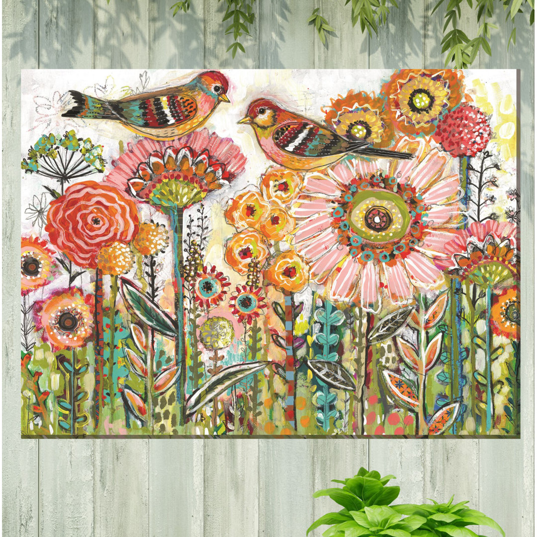 Maine All-Weather Canvas Wall Decor Bungalow Rose