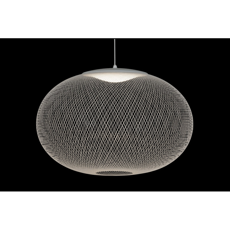 NR2 1 - Light LED Pendant, Large, Black