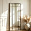 Windowpane Grid Full‑Length Mirror-906034124