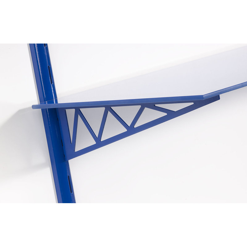 Tablette Chuse, H 4 po x l 36 po x P 11 po, Bleu