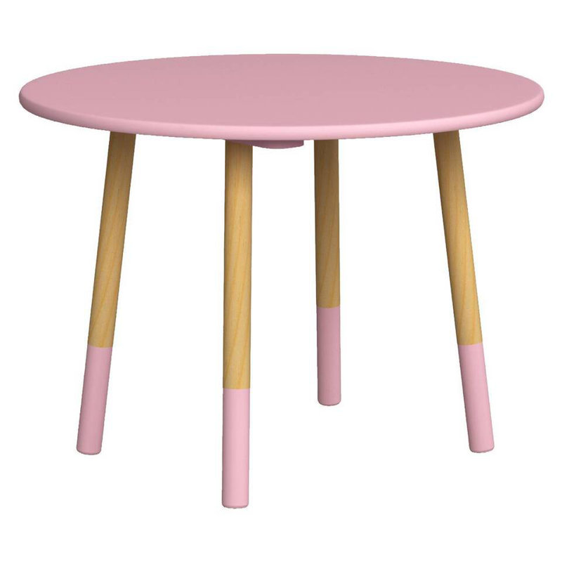 Pershing 60cm Writing Desk Chair Set, Pink