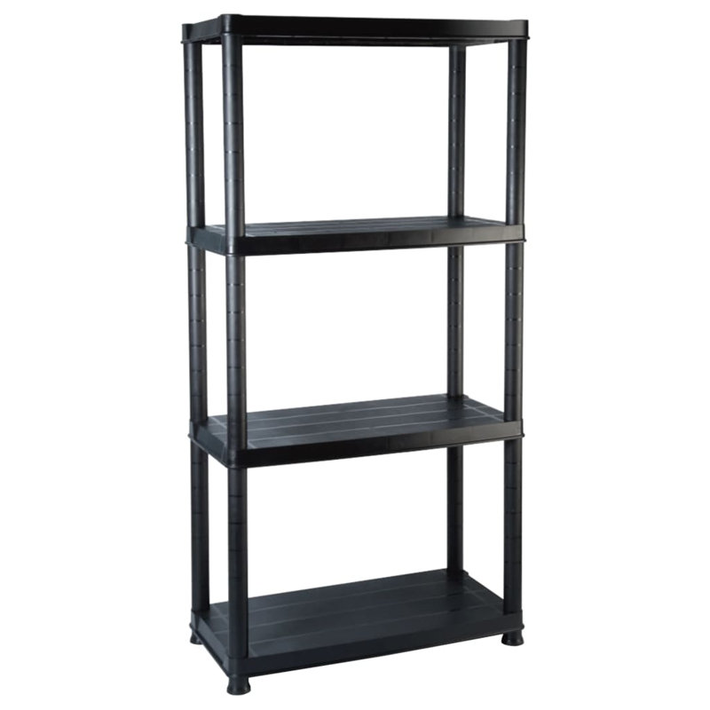 Ardem 61cm W Plastic Shelving Unit