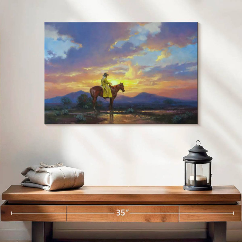 Lelar Sun Burn, 16" H x 24" W