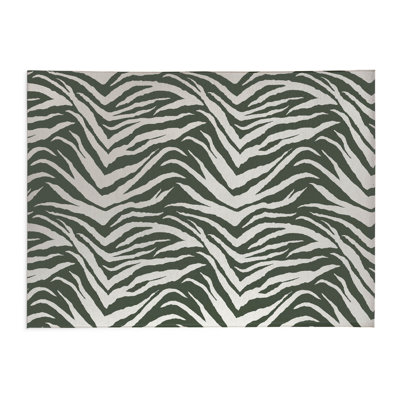 Tapis de bureau Zebra Patch