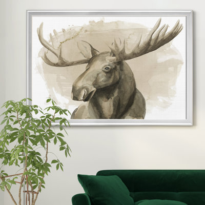 " Bull Moose II " Painting Print