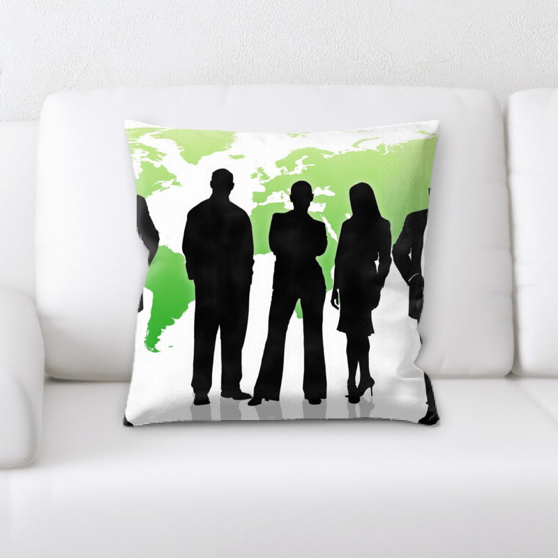 Coussin décoratif man