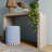 Cream Capiz Shell Console Table