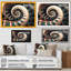 Askern Golden Fractal Bliss VIII - reproduction sur toile-87372763-87372764