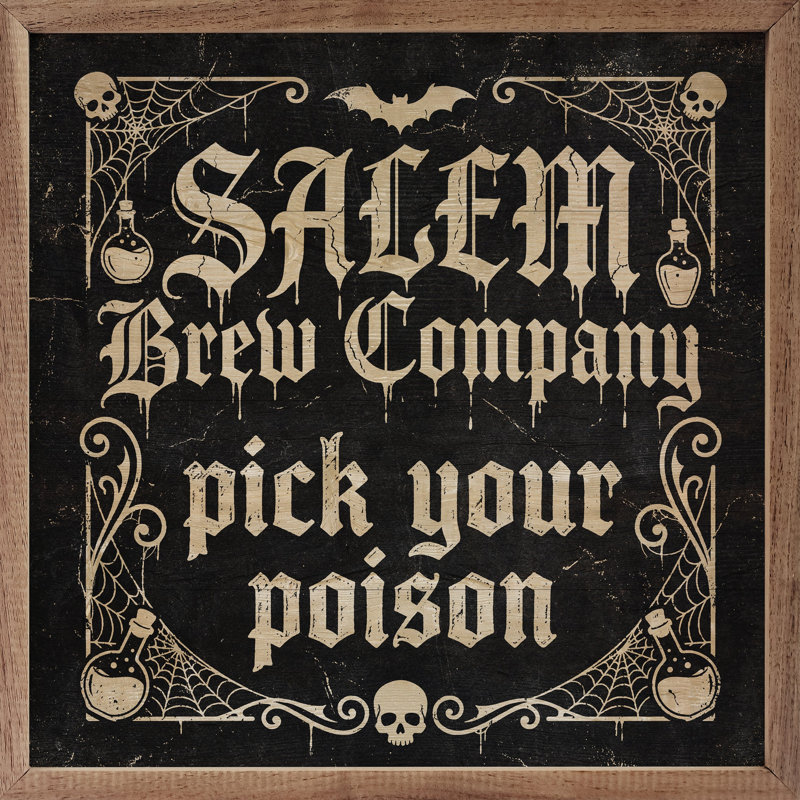 Salem Brew Company, H 8 po x l 8 po