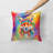 Hippie Animals Outdoor Throw Pillow-94412417