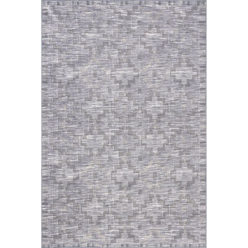 Elia SpinClean Casual Geometric Machine Washable Area Rug, Rectangle 5' x 8'