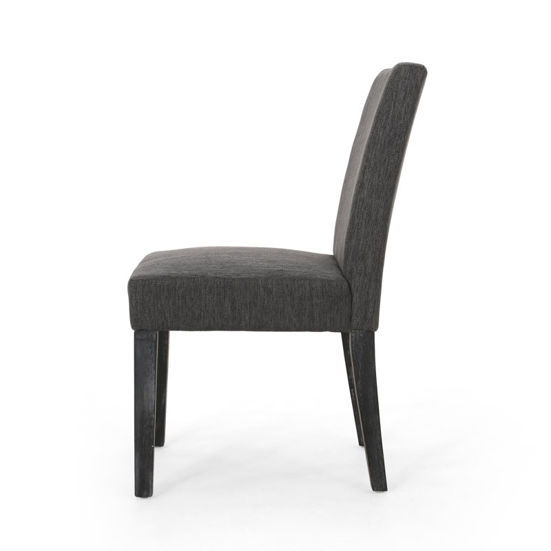 Chaise de salle à manger, Gris anthracite, 1
