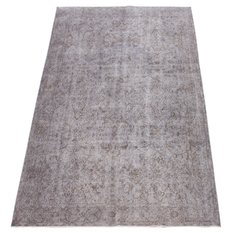 Tapis gris à transition de couleur 5 pi 6 po x 9 pi 3 po