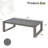 Adden Hand-Painted Aluminum Outdoor Coffee Table