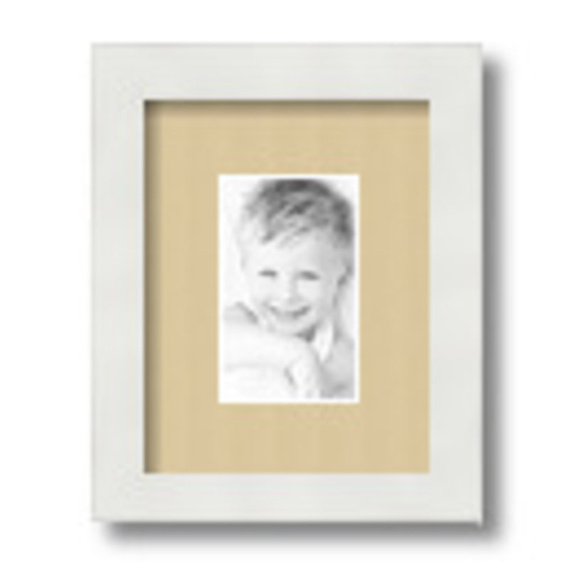Matte Picture Frame with Mat, Whisper Green