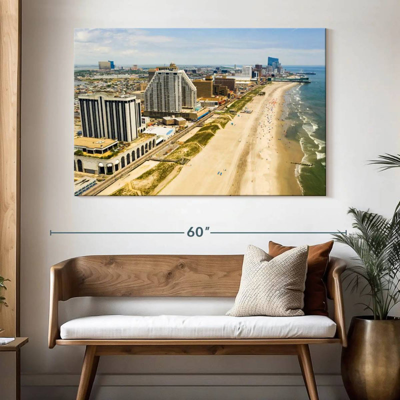 Lynelle, côte d'Atlantic City, H 34 po x l 51 po