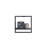 Stylish Black Wall Shelf with Metal Frame, 13.0 x 13.0 x 7.1 inches | 100% Melamine Coated Particle Board, Thickness: 0.7 inches | Perfect for Home Decor, Storage, and Display, Durable and Modern Design-102349796