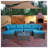 Gugna 106.29'' Wide U-Shaped Patio Sectional Set with Cushions-244350770-244350771