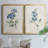 " Farmhouse PeriwInkle I Premium " 2 - Pieces Painting Print-1391652975-1391652885