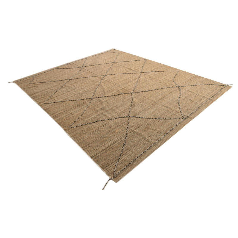 Tapis brun Ottilie