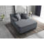 Luxueuse chaise longue en fausse fourrure de 66 pouces, canapé-lit surdimensionné avec coussin, parfait pour la lecture et la détente dans n'importe quel salon